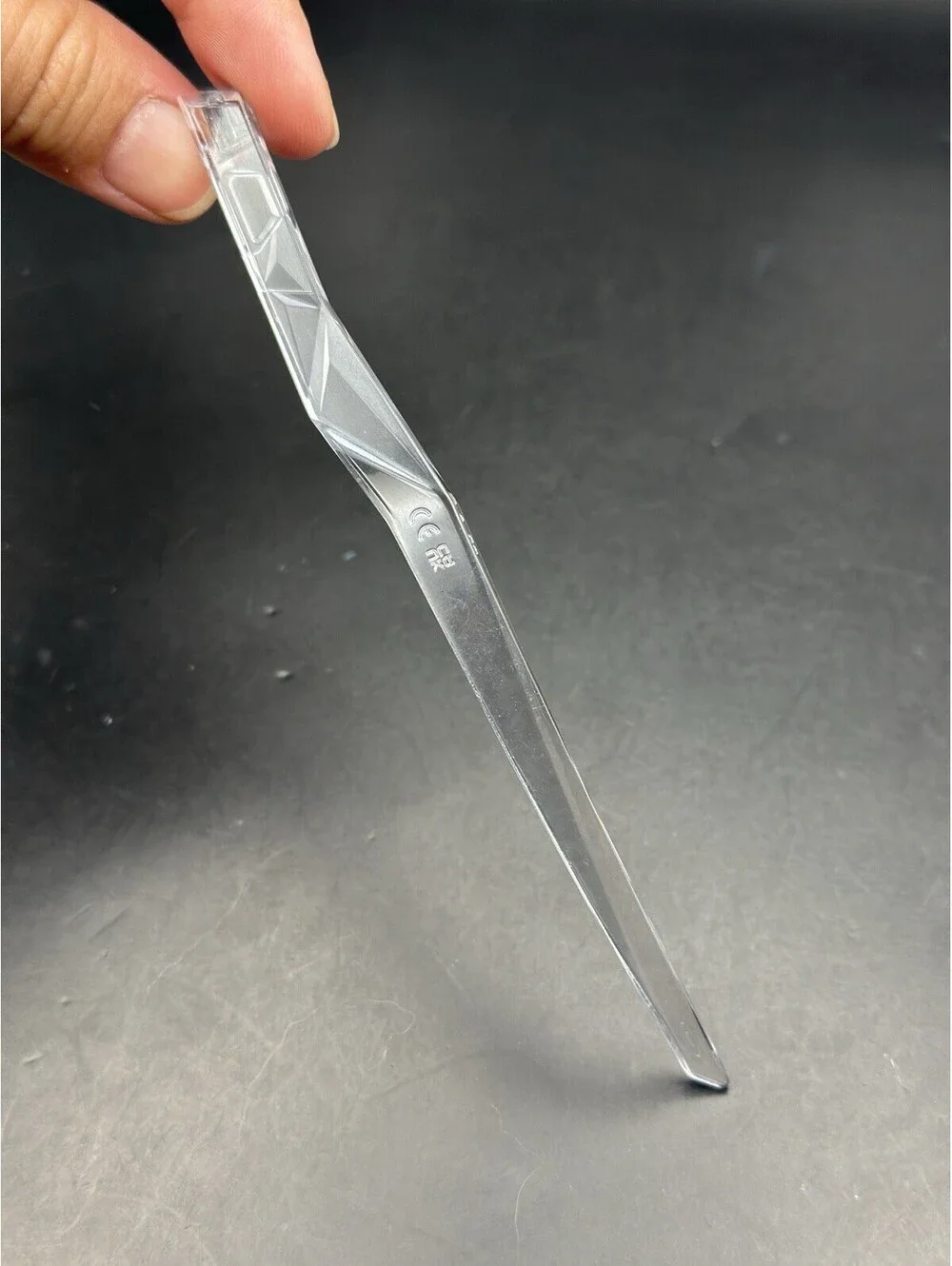 Oakley Sutro Polished Clear OEM Right Replacement Arm (No Icon)